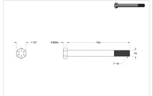 Load image into Gallery viewer, Hex Bolt 1 x 10 Fine Thread