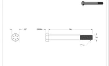 Load image into Gallery viewer, Hex Bolt 1 x 9 Grade 8 Fine Thread