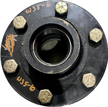 Load image into Gallery viewer, Newer Model 10-ton Kory Wagon Hub 106164/W35-6 Complete Hub Assembly W35-6/106164 Kory Newer Model 10-ton Hub Less Spindle