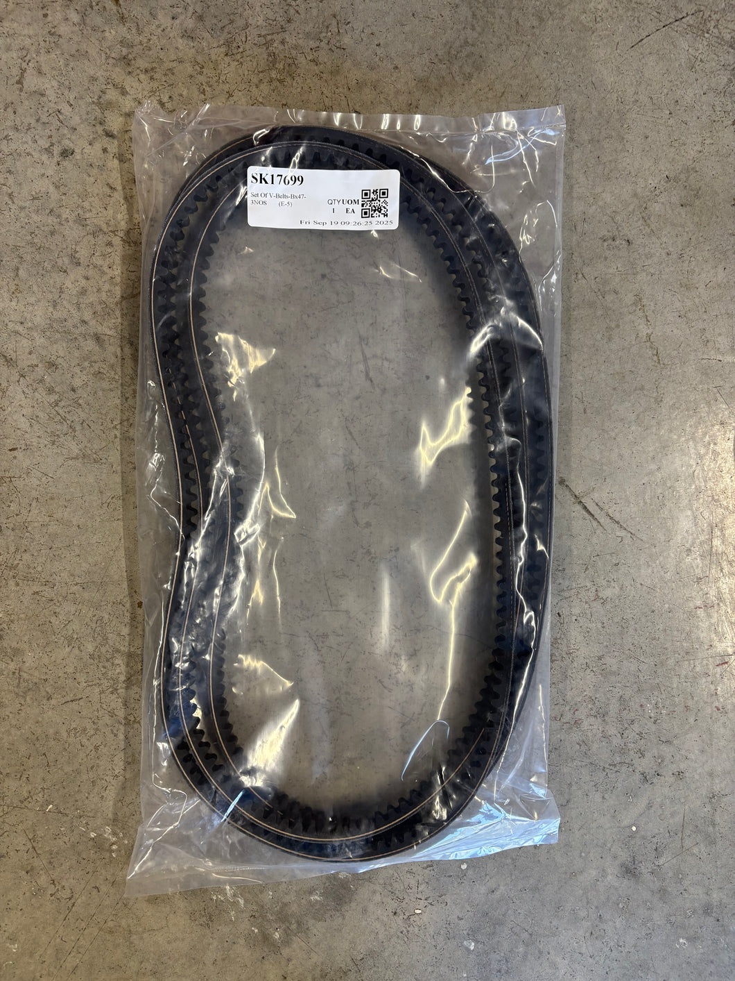 IronCraft OEM V-Belt Set of 3 – SK17699 BX47