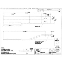 Load image into Gallery viewer, BUSH HOG 462BH 24-3/4 CCW (LEFT HAND) ROTARY CUTTER BLADE
