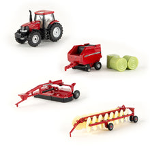 Load image into Gallery viewer, Case IH Haying Set 1:64 Scale
